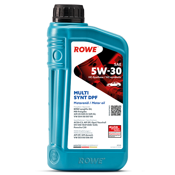 Rowe HIGHTEC MULTI SYNT DPF SAE 5W-30