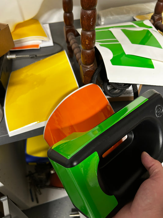 Dekal ytterdel bakbumper (2st)