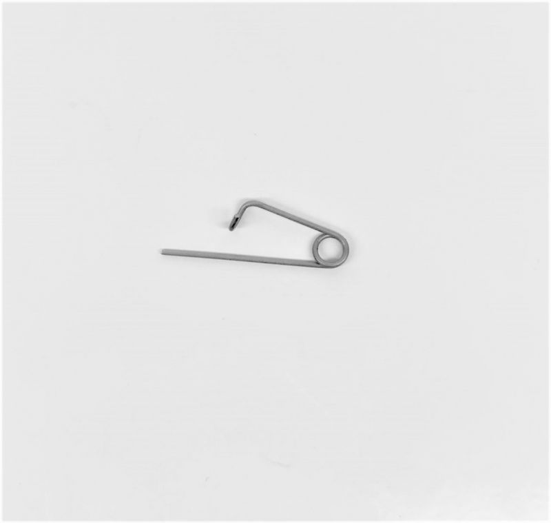 Lås för pinne till bromsbelägg