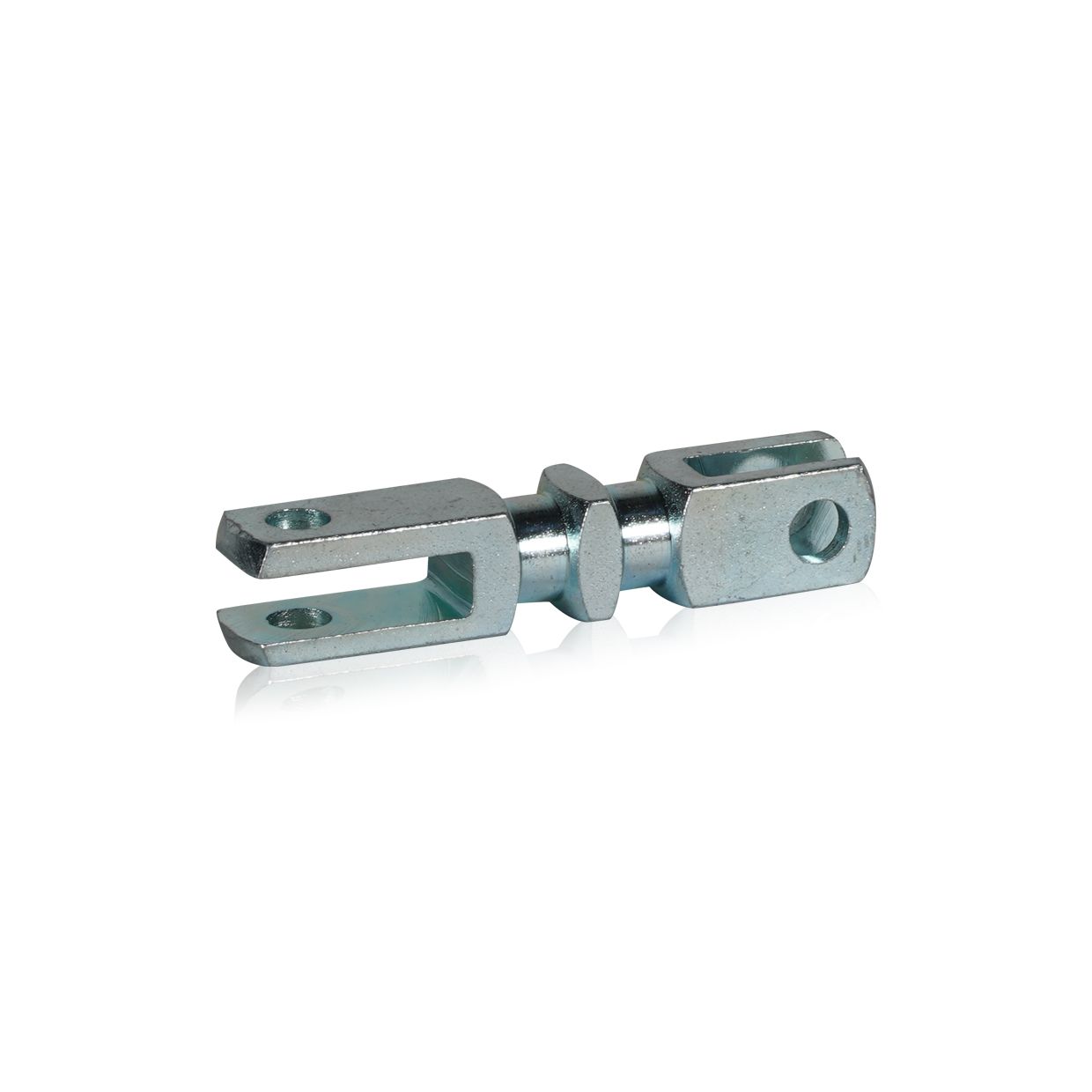 Dubbelgaffel för bromsfördelare