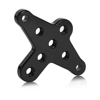 Engine stop black aluminum