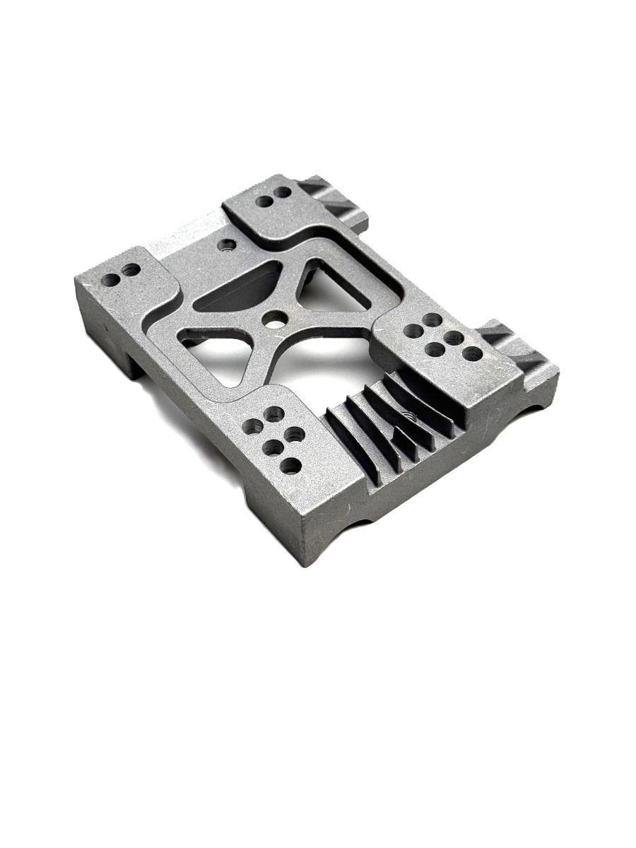 Platt motorfäste i aluminium Mini, utan fästen