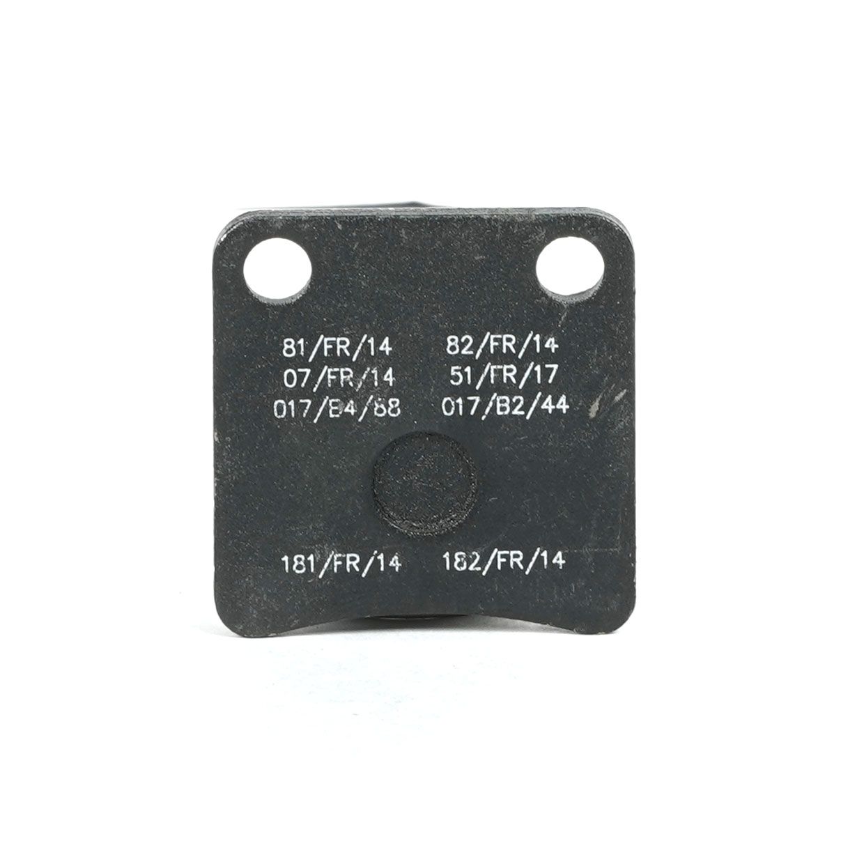 Bromsbelägg Svart - Fram KZ/DD2 - Bak Mini