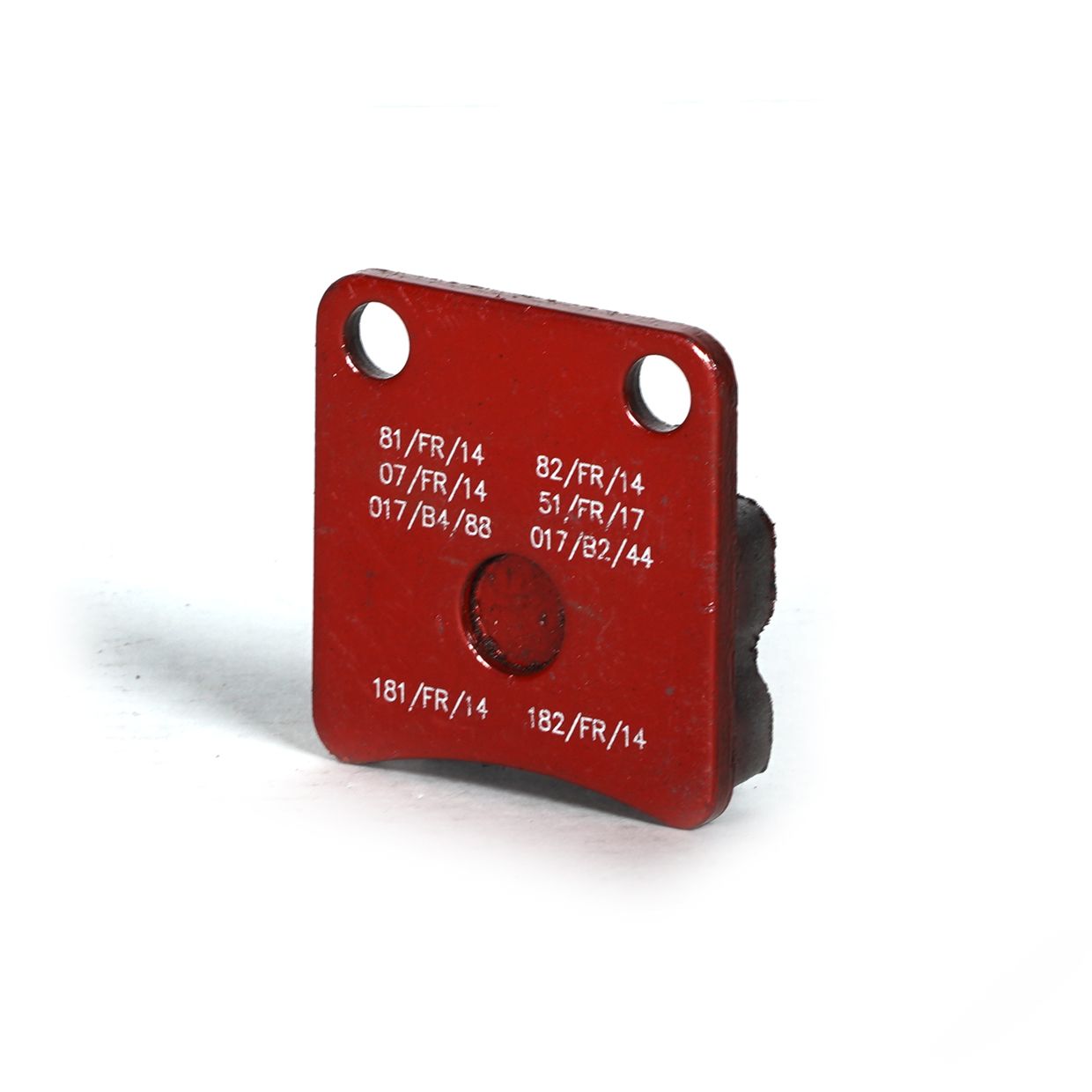 Bromsbelägg Röd - Fram KZ/DD2 - Bak Mini