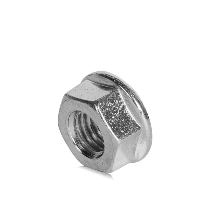 Flänsmutter M10 CH17 H=10mm