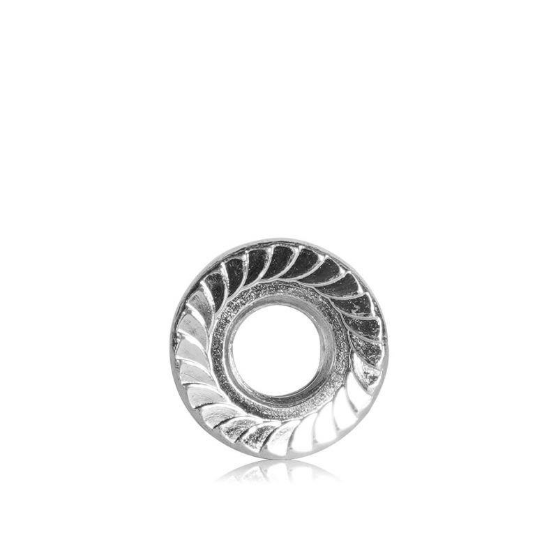 Flänsmutter M10 CH17 H=10mm