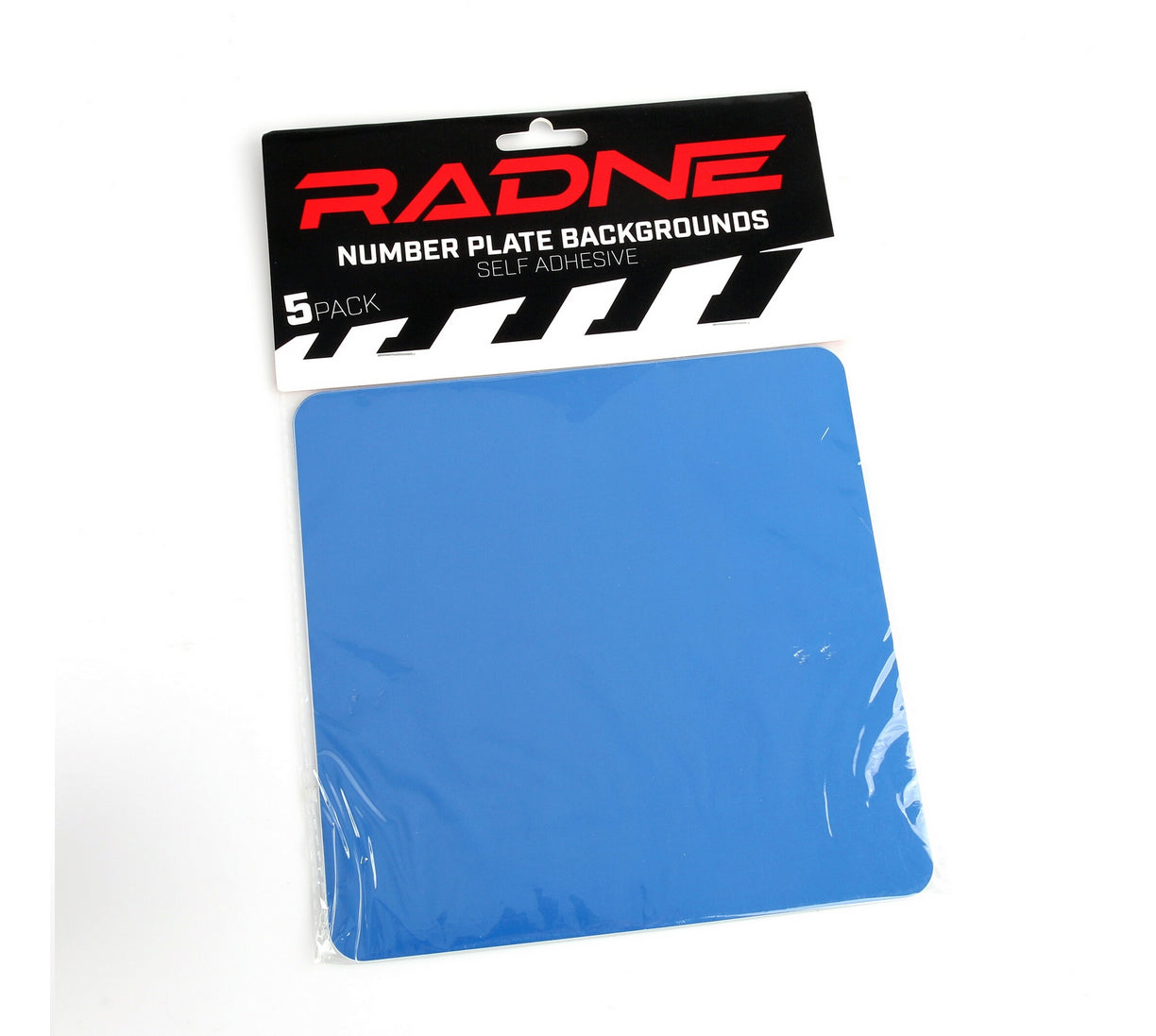 Nummerplåt självhäftande 5-pack