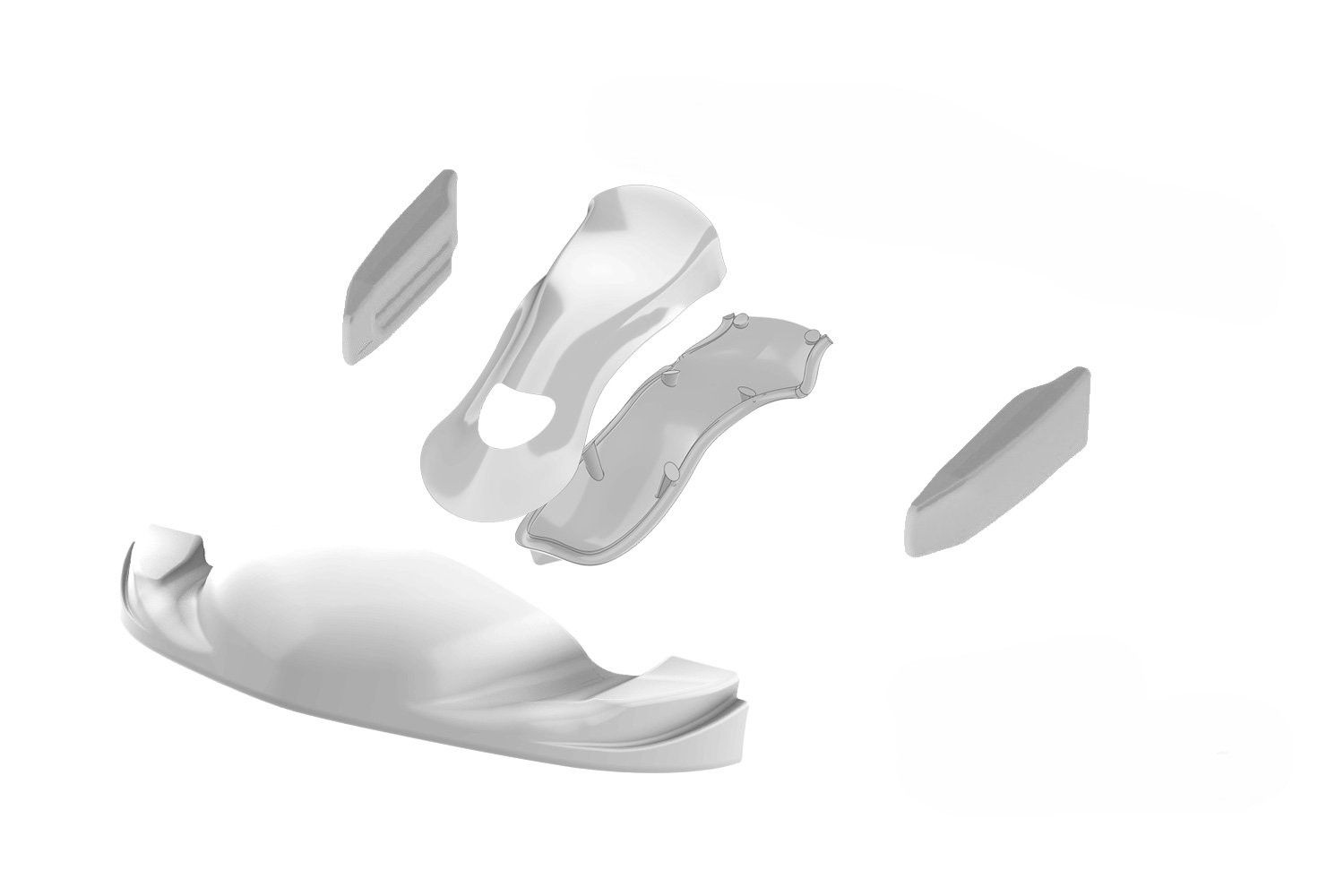 Plastkit komplett vit 2025, Mini