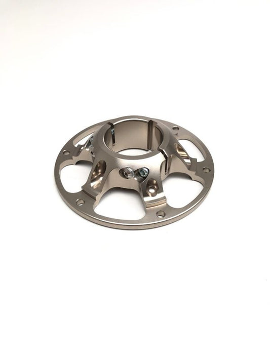 Drevcentrum 50mm Aluminium