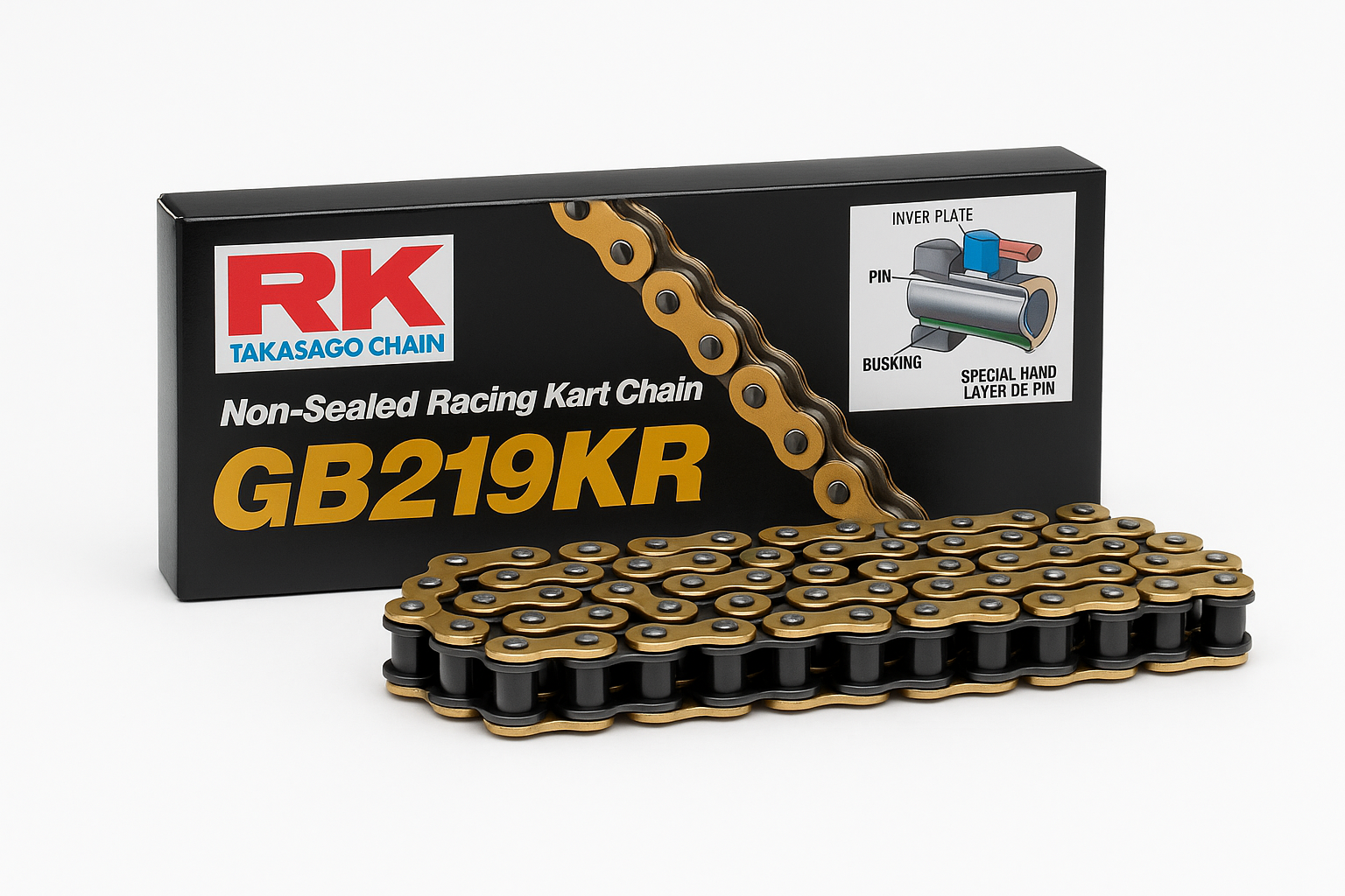 RK Kedja GB2019KR - med originalförpackning