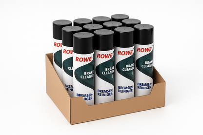 Rowe Bromsrengöring - 12-pack i papplåda